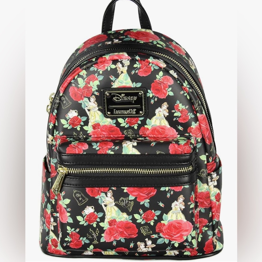 Disney Beauty and the beast Loungefly Backback❤️💛